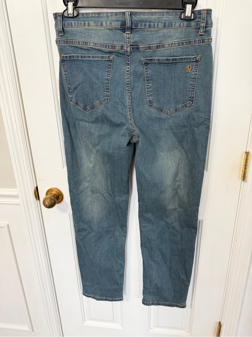 Grace & Lace Womens Size 16 Slim straight Jeans Button Fly Hi Rise Denim - Picture 6 of 10